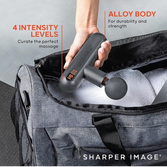 Sharper Image Powerboost Move Portable Percussion Massager - Picture 5 of 7